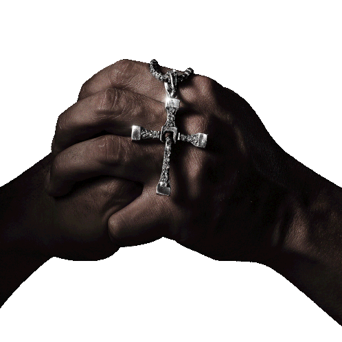 Hands With A Cross Vin Diesel Sticker - Hands With A Cross Vin Diesel Dominic Toretto Stickers