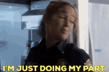 Station19 Andy Herrera GIF - Station19 Andy Herrera Im Just Doing My Part GIFs