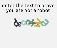 Text Captcha GIF