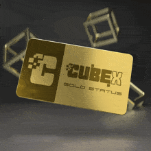 Gold Status Card GIF