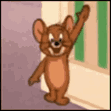 Tom And Jerry Jerry Hi GIF - Tom And Jerry Jerry Hi Tom And Jerry Go GIFs