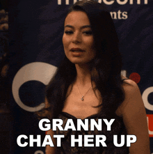 Granny Chat Her Up Carly GIF - Granny Chat Her Up Carly Icarly GIFs