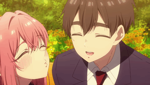 Anime Beijo Couple GIF