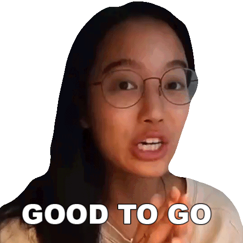 Good To Go Kaiti Yoo Sticker - Good To Go Kaiti Yoo Ready To Go Stickers