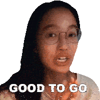 Good To Go Kaiti Yoo Sticker - Good To Go Kaiti Yoo Ready To Go Stickers
