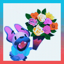 Flowers Hearts GIF - Flowers Hearts Mouse GIFs