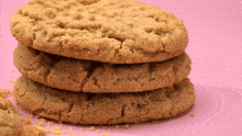 Crumbl Cookies Classic Peanut Butter Cookie GIF - Crumbl Cookies Classic Peanut Butter Cookie Cookies GIFs