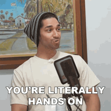 Youre Literally Hands On Wil Dasovich GIF - Youre Literally Hands On Wil Dasovich You Are A Hard Worker GIFs