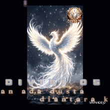 a picture of a white phoenix with the words division 5