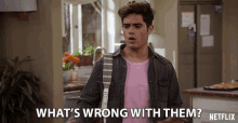 Whats Wrong With Them Emery Kelly GIF - Whats Wrong With Them Emery Kelly Lucas Mendoza GIFs
