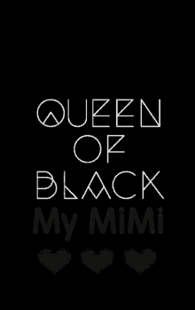 Queen My Love GIF - Queen My Love Queen Of Black GIFs