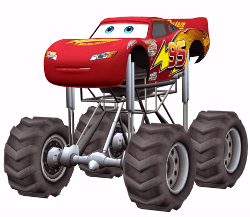 Cars mater discount national monster mcqueen