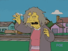 Simpsons Crazy Lady GIF - Simpsons Crazy Lady Blah Blah GIFs