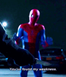 I So Skurd GIF - Spiderman Weakness Scared GIFs