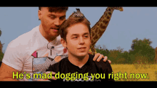 Hes Mad Dogging You Right Now James GIF - Hes Mad Dogging You Right Now James Jhb GIFs