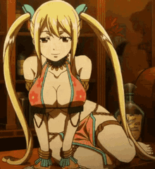 Lucy Fairy Tail GIF - Lucy Fairy Tail Feet GIFs