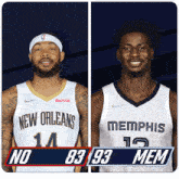 New Orleans Pelicans (83) Vs. Memphis Grizzlies (93) Third-fourth Period Break GIF - Nba Basketball Nba 2021 GIFs