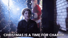 Christmas Time For Charity GIF - Christmas Time For Charity Sit GIFs