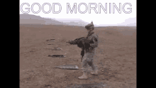 Good Morning Gun GIF - Good Morning Gun Weapon GIFs