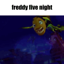 Freddy Five Night Meme GIF - Freddy Five Night Meme Shark Tale GIFs
