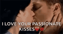 Damn Dean Kissing GIF - Damn Dean Kissing Dean Winchester GIFs