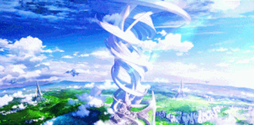 Fly Anime GIF  Fly Anime Clouds  Discover  Share GIFs