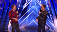 Pointing At Each Other Americas Got Talent GIF - Pointing At Each Other Americas Got Talent Agt GIFs