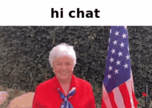 Linda Paulson Hi Chat GIF - Linda Paulson Hi Chat Meme GIFs