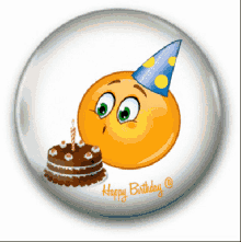 Happy Birthday Emoji GIF - Happy Birthday Emoji Cute GIFs