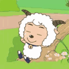 Sleeping GIF - Pleasant Goat And Big Bad Wolf Chill Relax GIFs