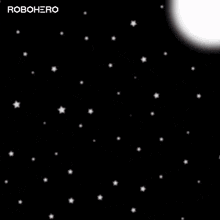 Robohero To The Moon GIF - Robohero To The Moon Space GIFs