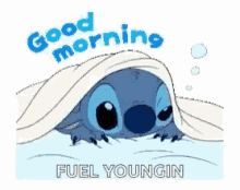 Stitch Morning GIF - Stitch Morning Jwu GIFs