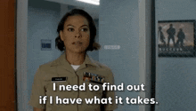 I Need To Find Out If I Have What It Takes Seal Team GIF - I Need To Find Out If I Have What It Takes Seal Team Lisa Davis GIFs