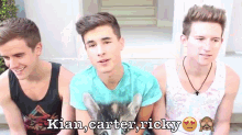 😍😂😘🙈 GIF - Kian Carter Ricky GIFs