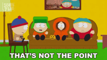 Thats Not The Point Eric Cartman GIF - Thats Not The Point Eric Cartman Kyle Broflovski GIFs