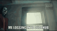 dudehub log in joker walk hall