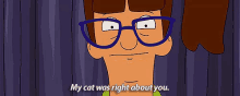 Called It GIF - Cat Bobs Burgers Knew It GIFs