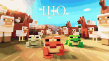 a video game called iio is being played