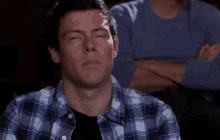 Cory Monteith Glee GIF - Cory Monteith Glee Head Shaking GIFs