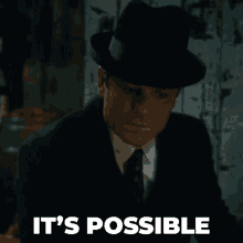 Its Possible William Murdoch GIF - Its Possible William Murdoch Murdoch Mysteries GIFs