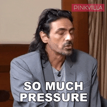 So Much Pressure Arjun Rampal GIF - So Much Pressure Arjun Rampal Pinkvilla GIFs