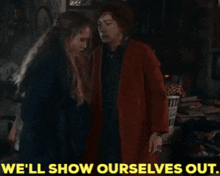 Diana Bishop Well Show Ourselves Out GIF - Diana Bishop Well Show Ourselves Out Show Ourselves Out GIFs