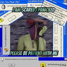 Panic Attack Scared GIF - Panic Attack Scared Phonegingi GIFs