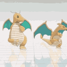 Dragonite Charizard GIF - Dragonite Charizard Pokemon GIFs