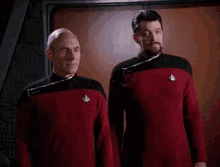 Picard Star Trek GIF - Picard Star Trek Riker GIFs