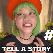 Tell A Story Goldie Chan GIF - Tell A Story Goldie Chan Talk About Something GIFs