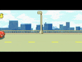 Pixel Road GIF