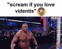 Scream If You Love Videntis Wwe Scream GIF - Scream If You Love Videntis Videntis Wwe Scream GIFs