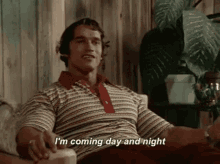 Arnold Coming GIF - Arnold Coming Im Coming Day And Night GIFs