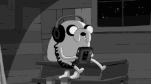 Listening To Music GIF - Listening To Music Jake Adventure Time GIFs